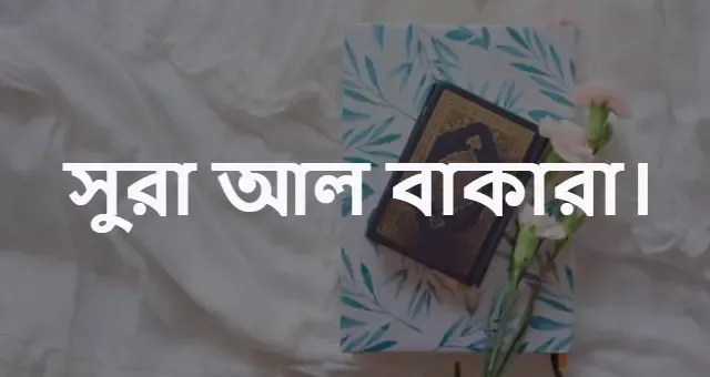 সূরা বাকারার শেষ দুই আয়াত বাংলা উচ্চারণ ও অর্থ সহ pdf.