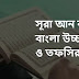 সূরা আন নাস বাংলা উচ্চারণ ও তফসির।